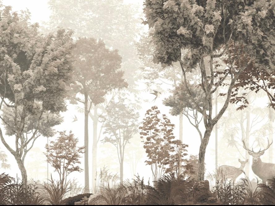 Wallpaper Enchanted Antlers