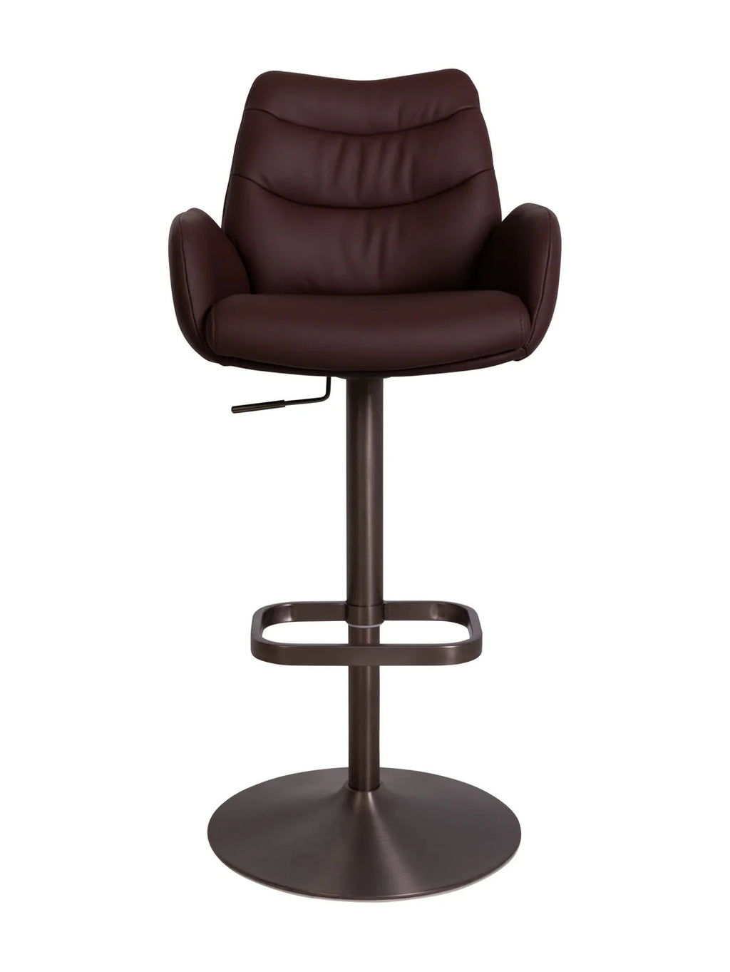 Romeo Leather Adjustable Counter Chair