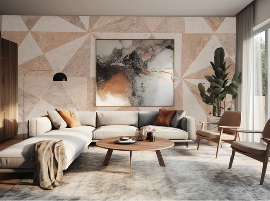 Wallpaper Terra Triangles