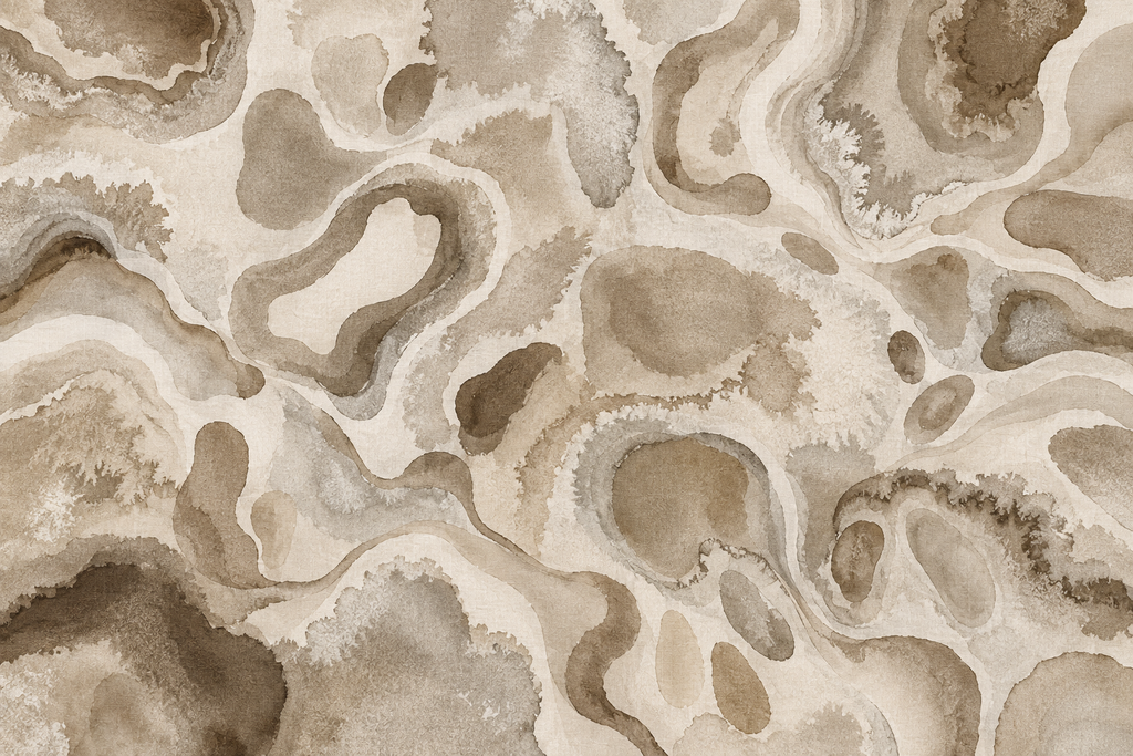 Wallpaper Stilstone in Chalk, Sand & Muchroom