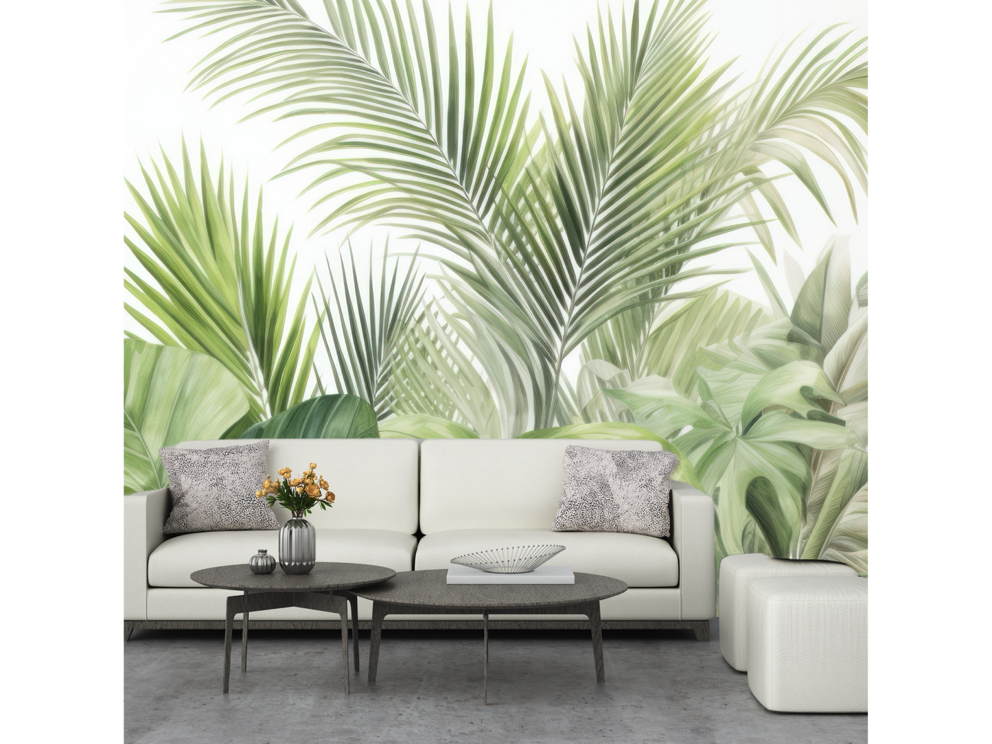 Wallpaper Palm Botanica