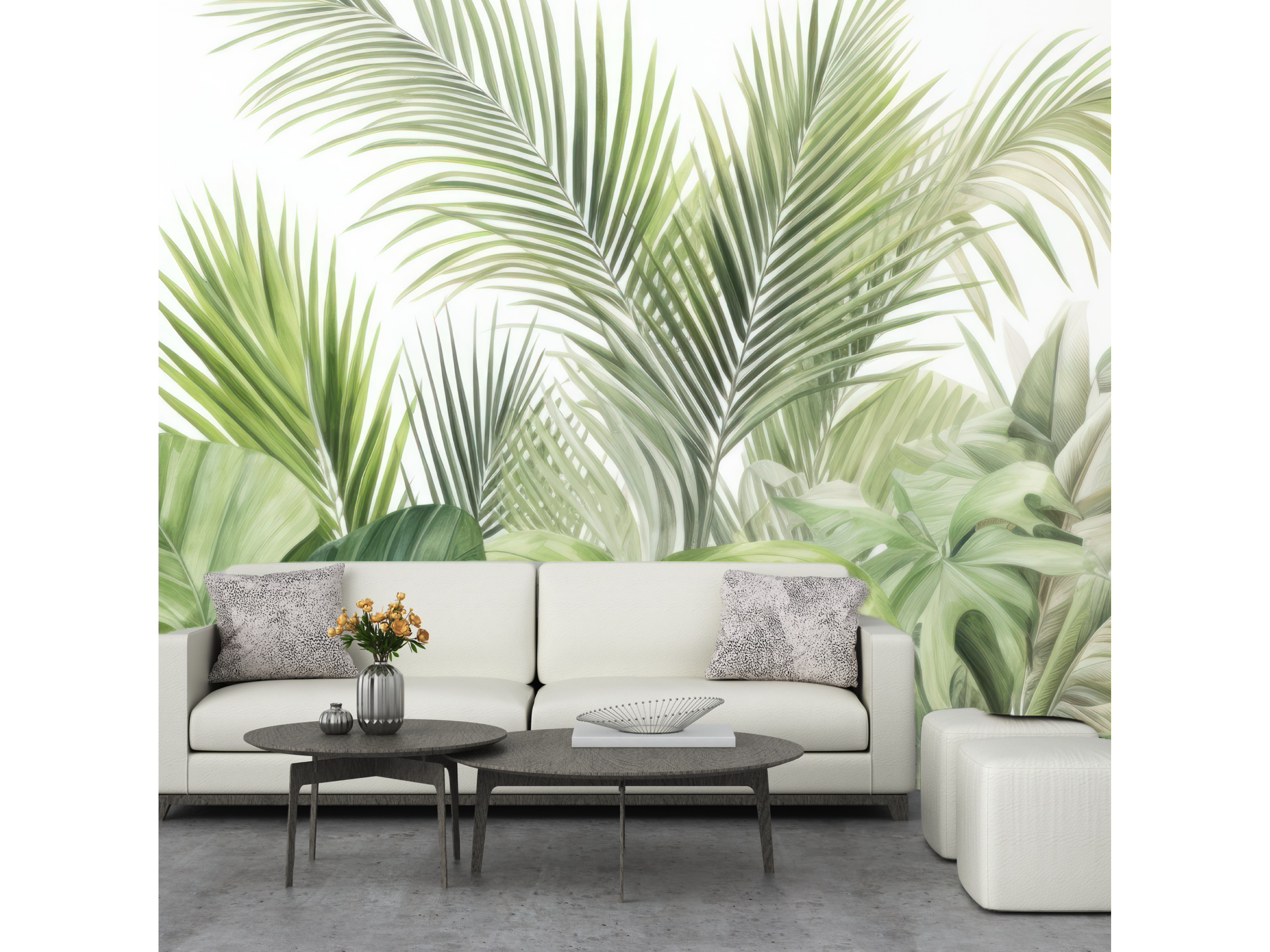 Wallpaper Palm Botanica