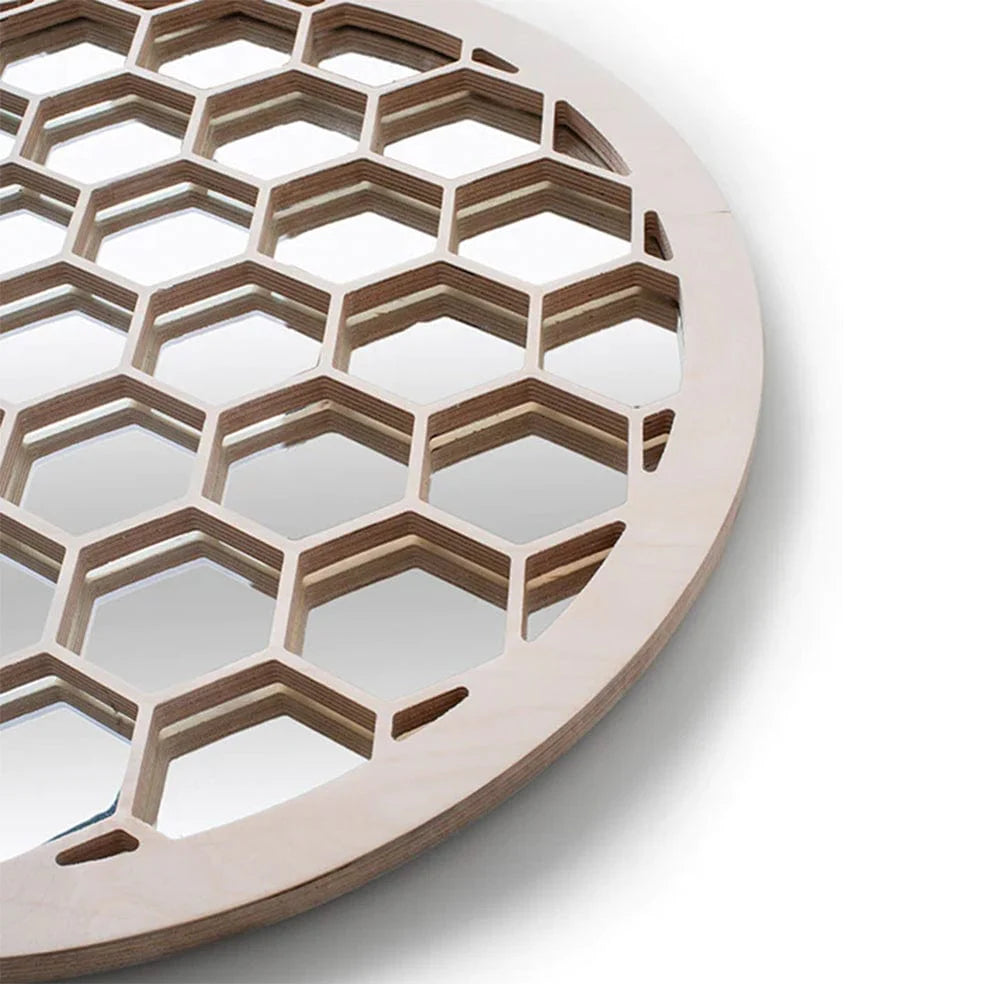 Honeycomb Mirror Round