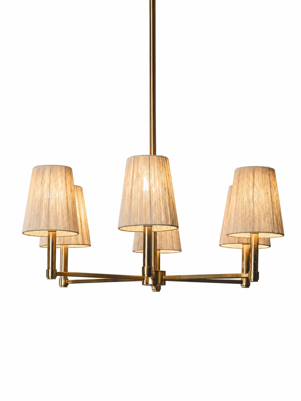 Glowrift Chandelier in Champagne