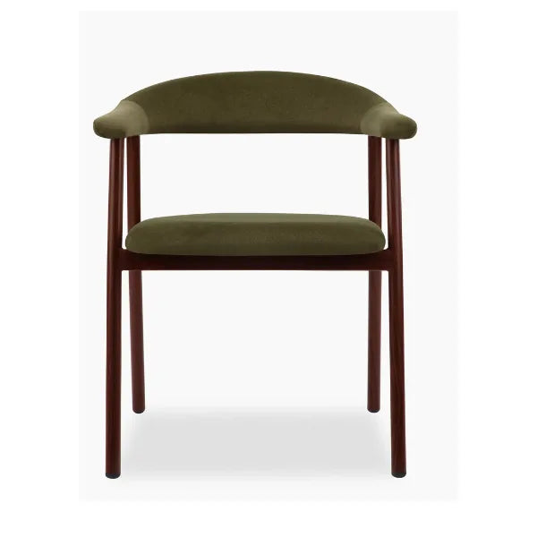 Suki Dining Chair Fabric - Olive