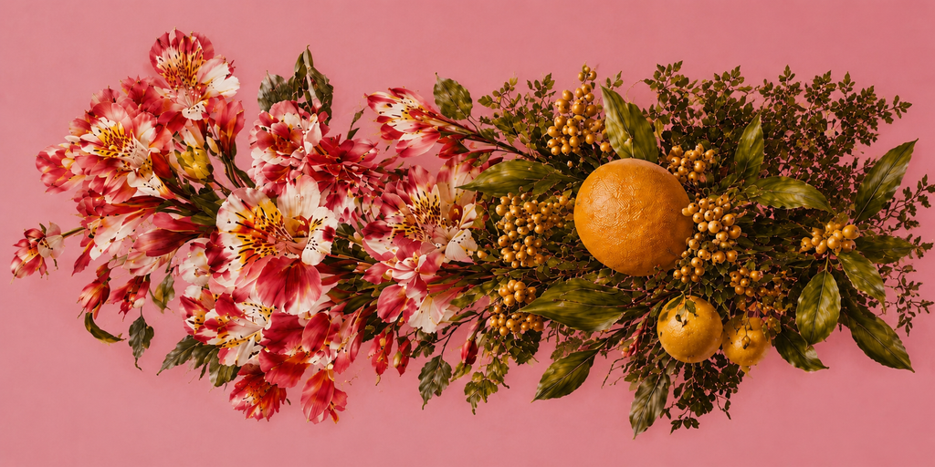 Wallpaper Golden Reverie in Midnight Botanica