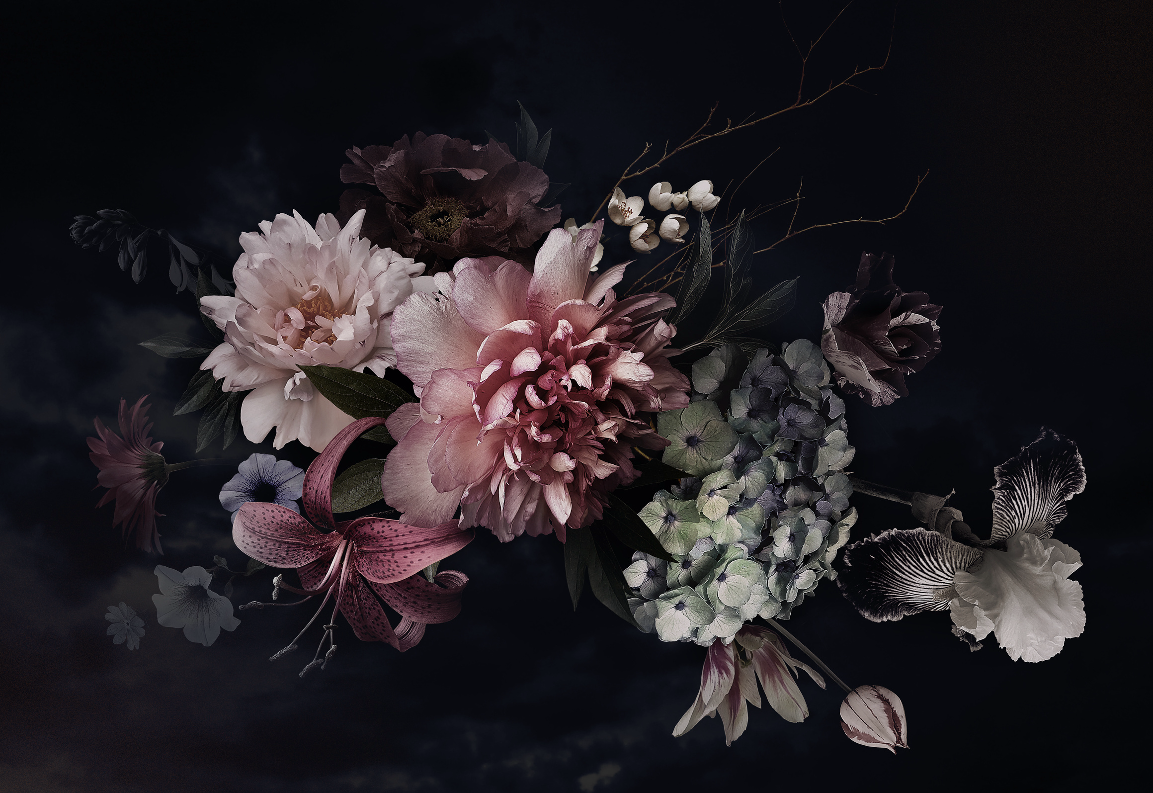 Wallpaper Vintage flower