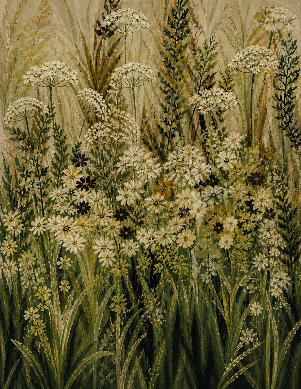 Fynbos sauvage in soft sage & ivory