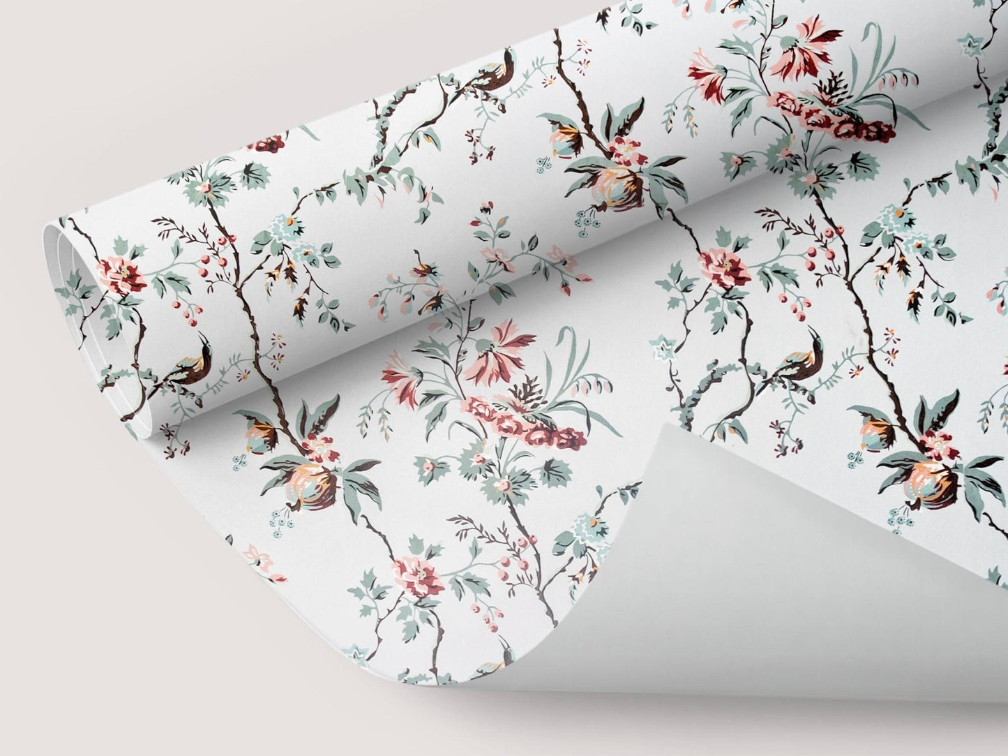 Wallpaper detailed floral