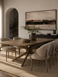 Converge Oak Dining Table in Cumin