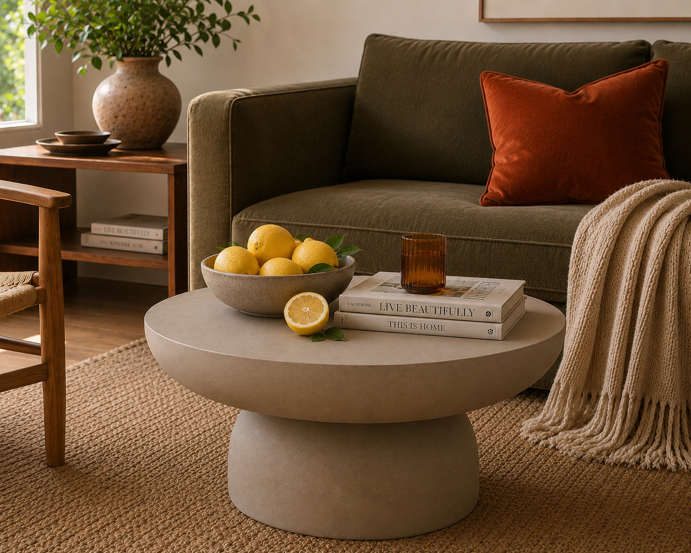Canyon Coffee Table in Riverbed