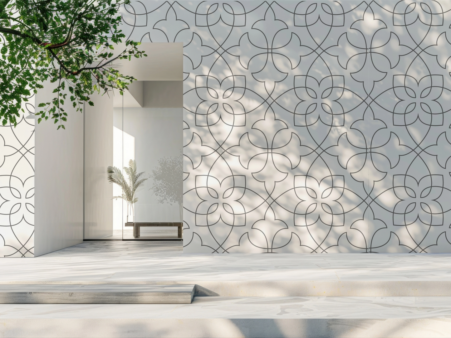 Panelled Wallpaper Costa Rica Quilt