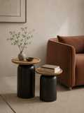 Infinity Side Table in Nutmeg