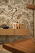 Wallpaper Stilstone in Chalk, Sand & Muchroom