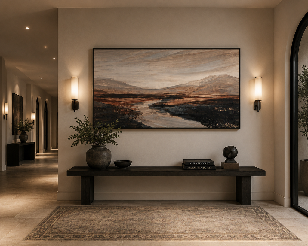 Wall Art Silent Valley in Earthfire