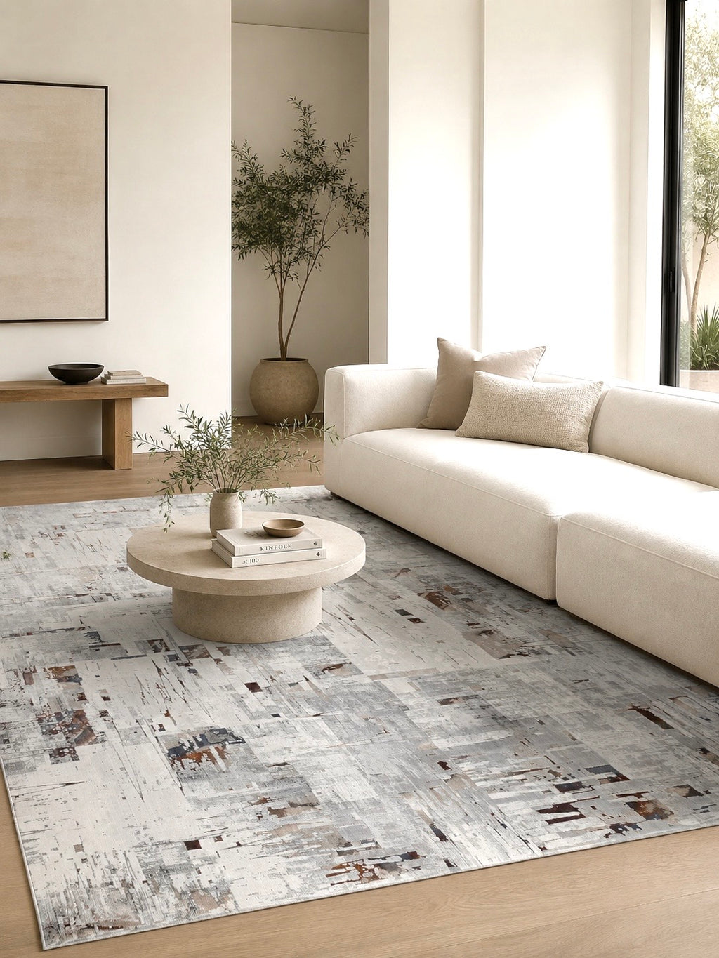 Dynamic Rug In Frost