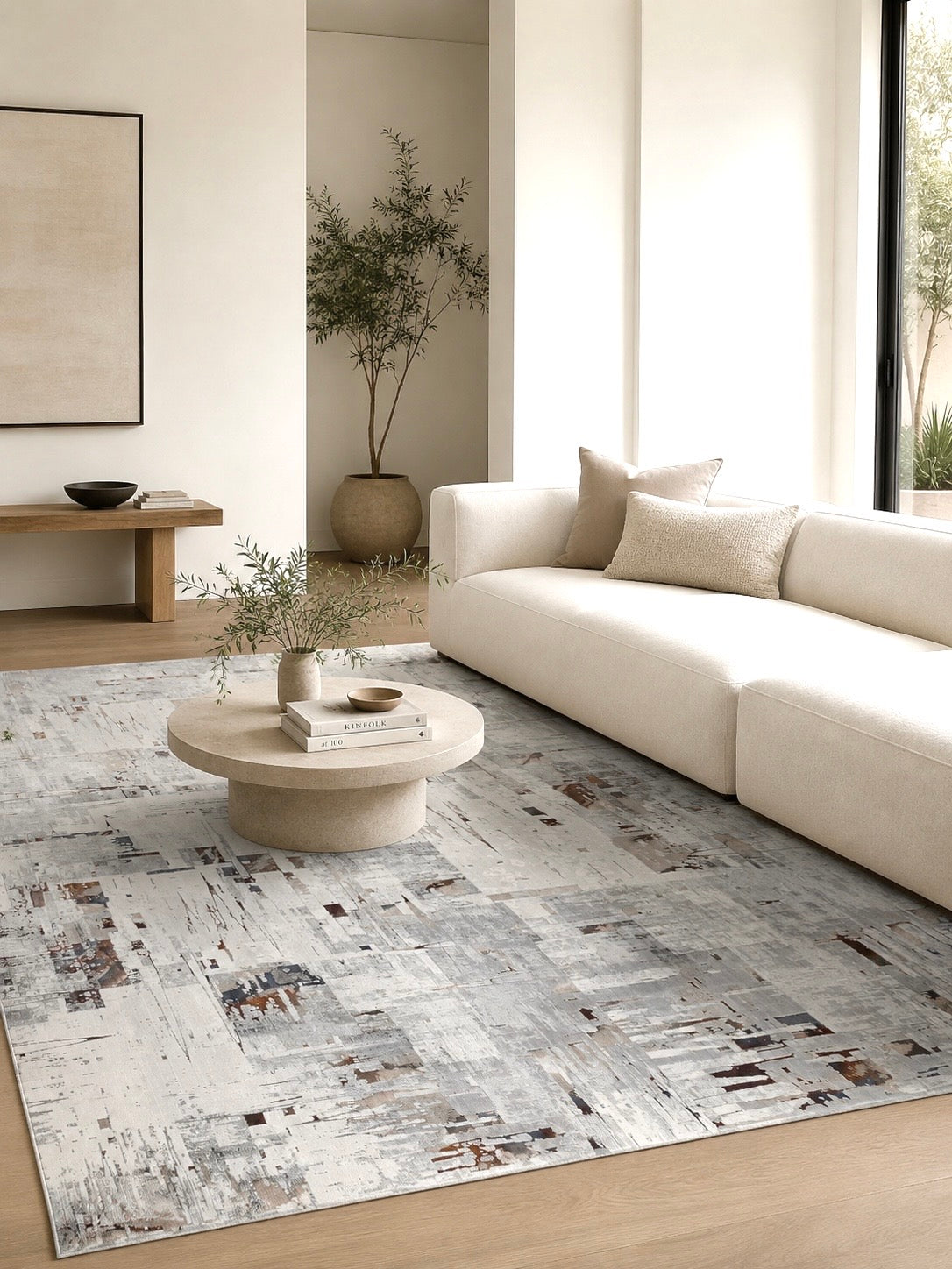 Dynamic Rug In Frost