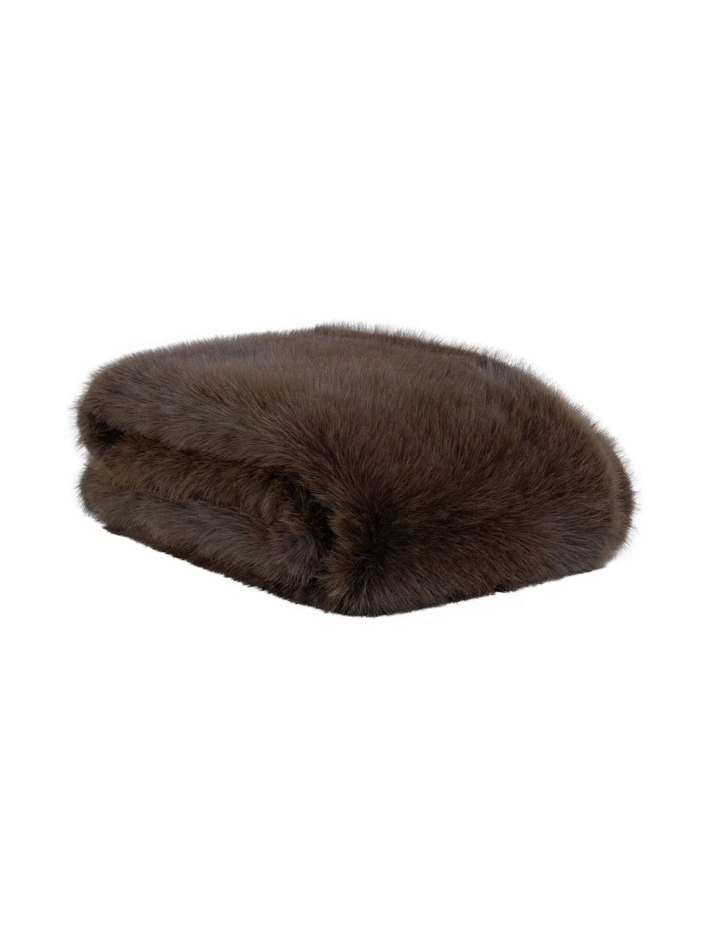 Brown Bear Fur Throw