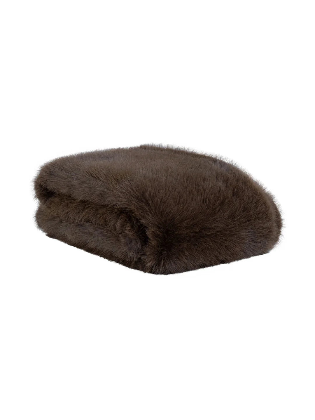 Brown Bear Fur Throw