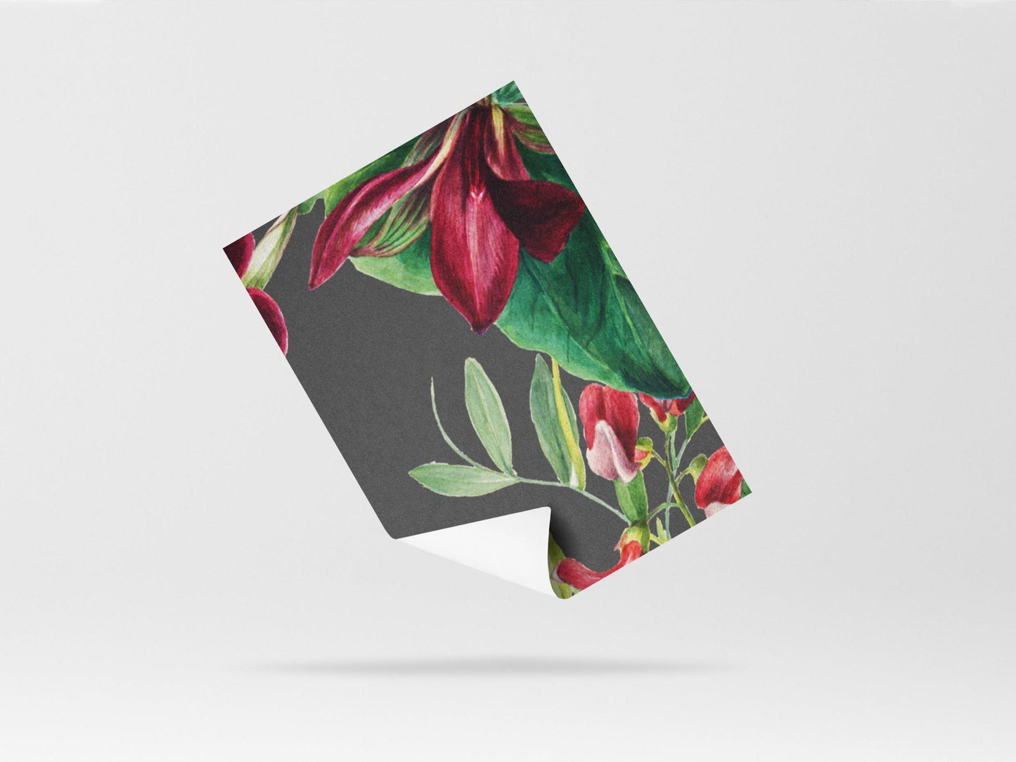 Wallpaper Purple Foliage