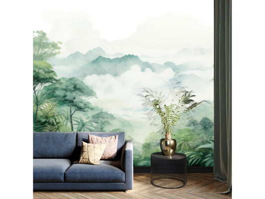 Wallpaper Mystical Forest Dwelling