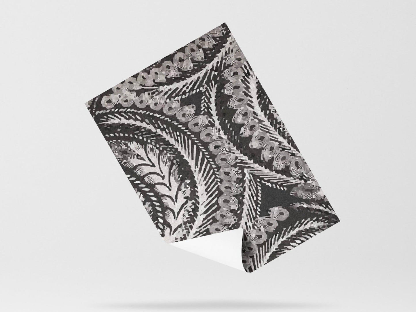 Wallpaper Geometric Feather Detail