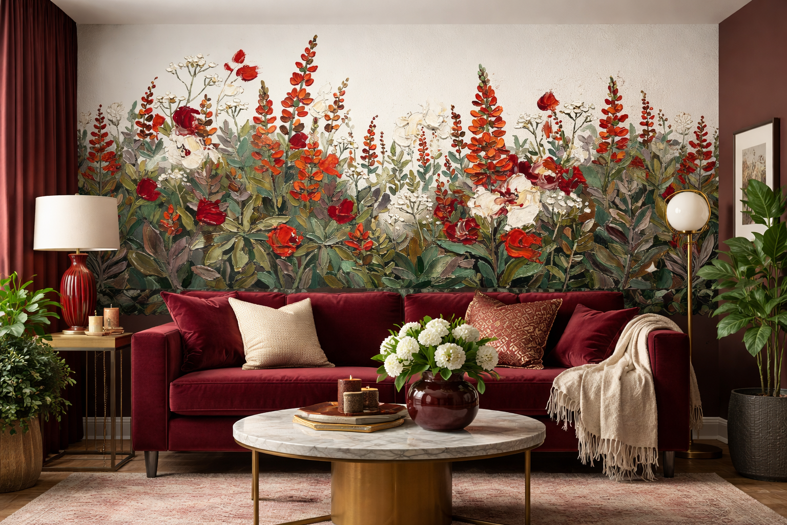 Wallpaper Crimson Fynbos