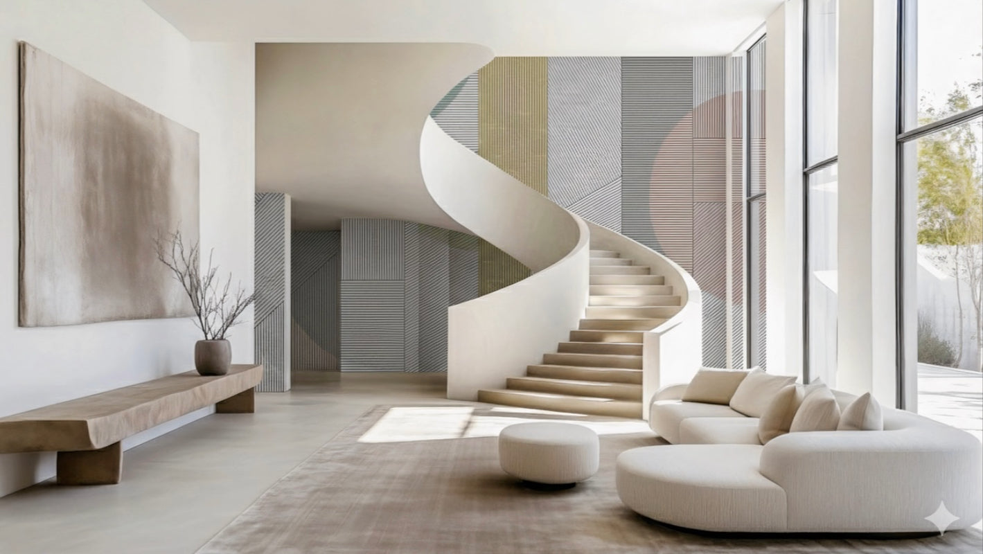 Wallpaper Bauhaus Geometric