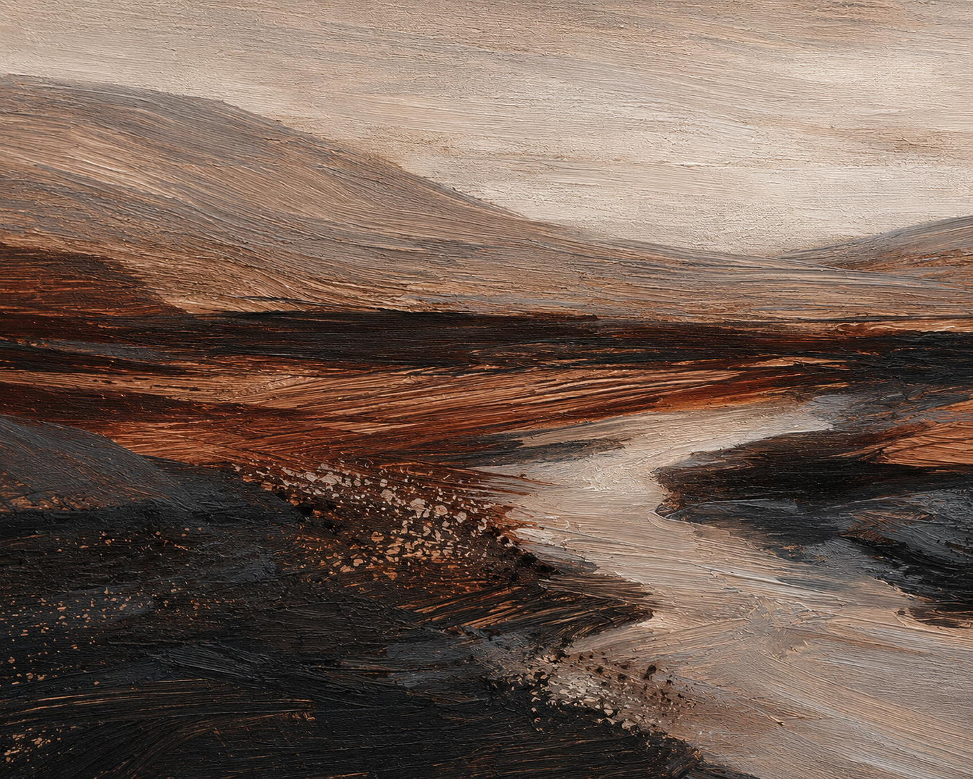 Wall Art Silent Valley in Earthfire