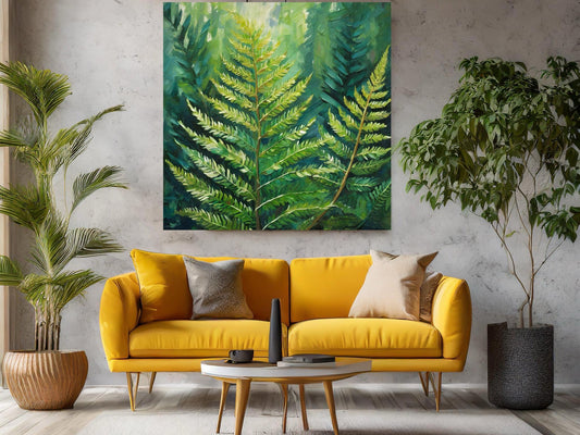 Wall Art Fernique Impasto