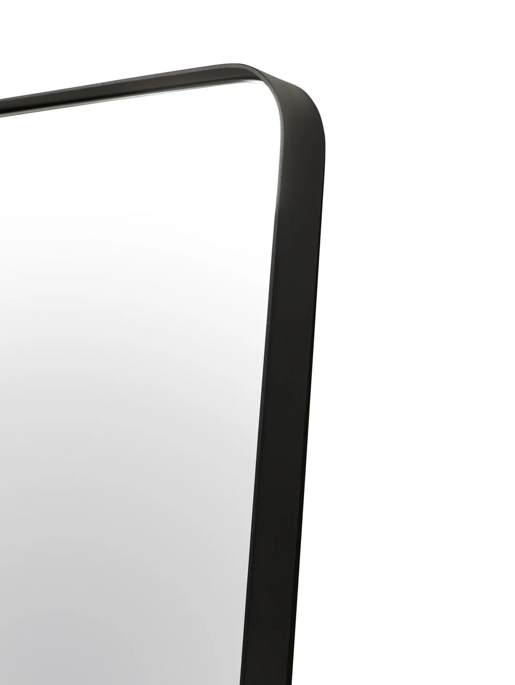 Varese Floor Mirror in Matte Black