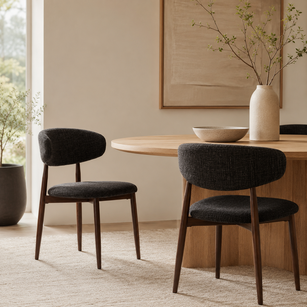 Lucien Dining Chair - Charcoal