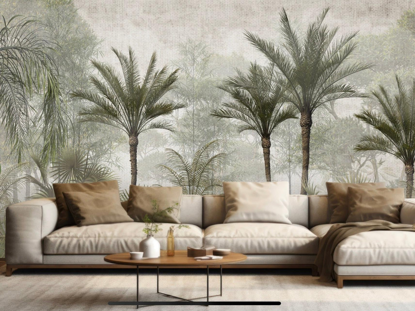 Wallpaper Tropical Forest Vintage