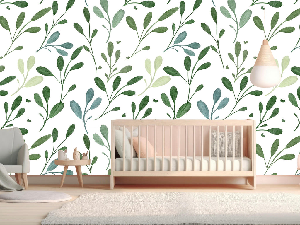 Wallpaper peppered leaf