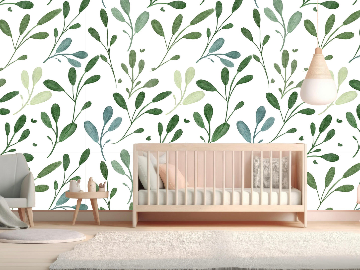 Wallpaper peppered leaf