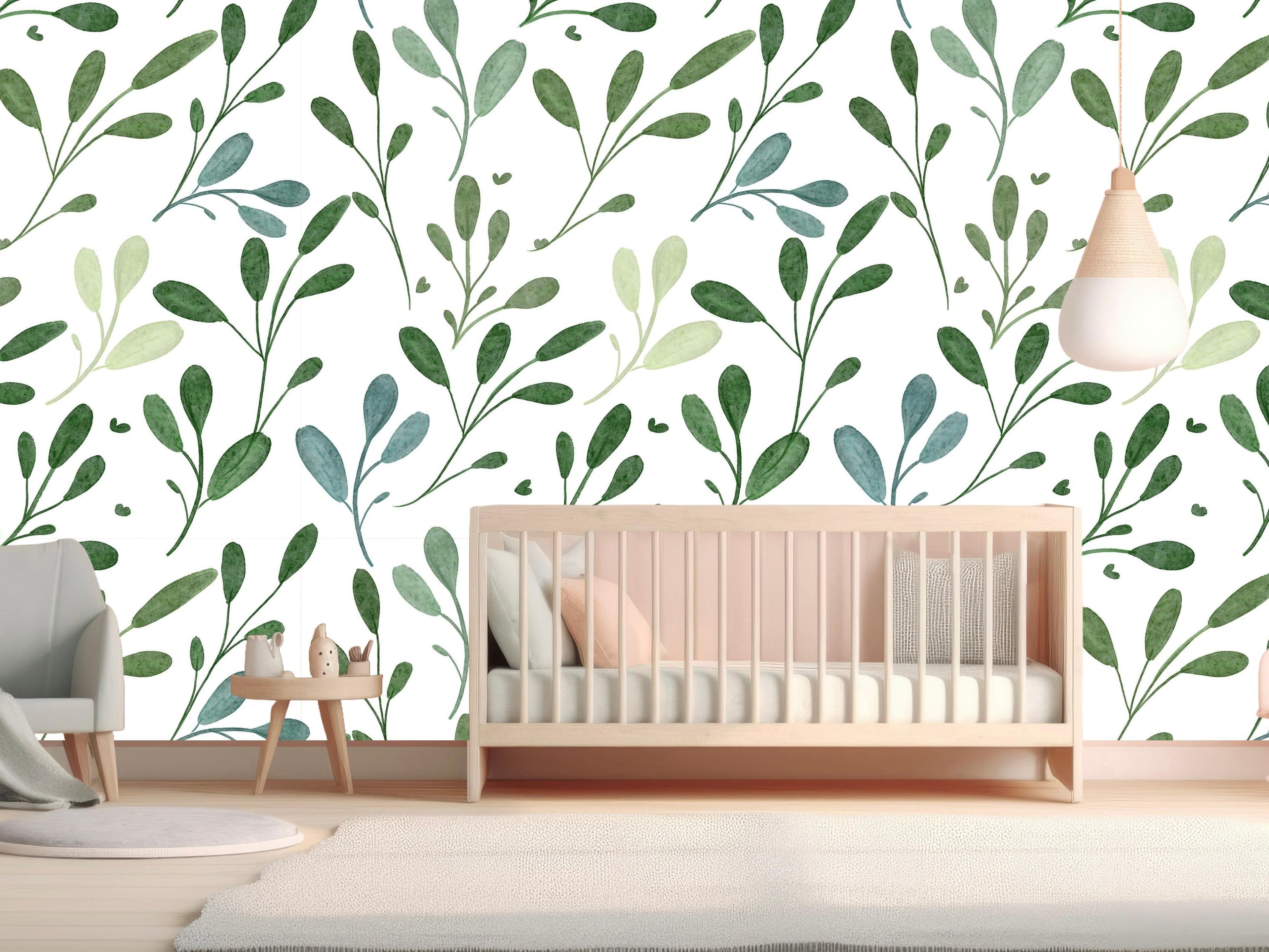 Wallpaper peppered leaf