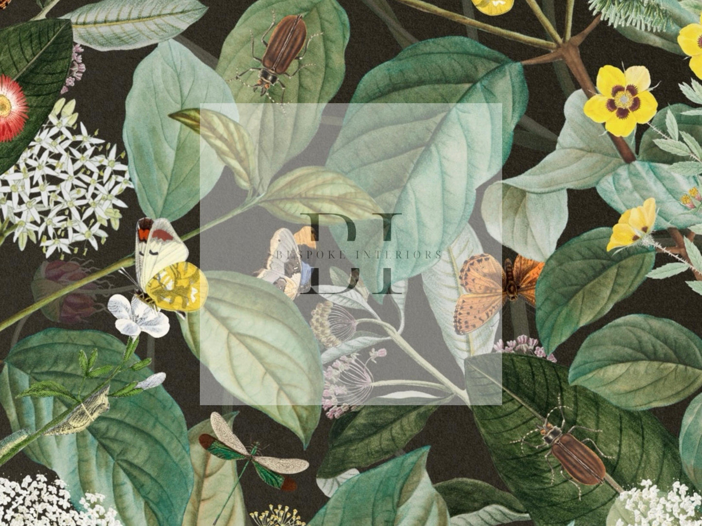 Wallpaper Bloom Black background