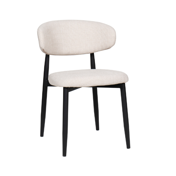 Lucien Dining Chair - Cream
