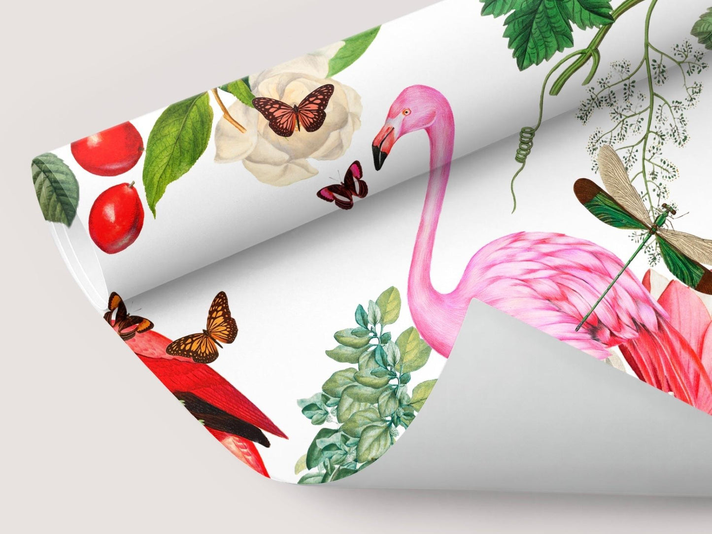 Wallpaper Flamingo Paradise-Sky