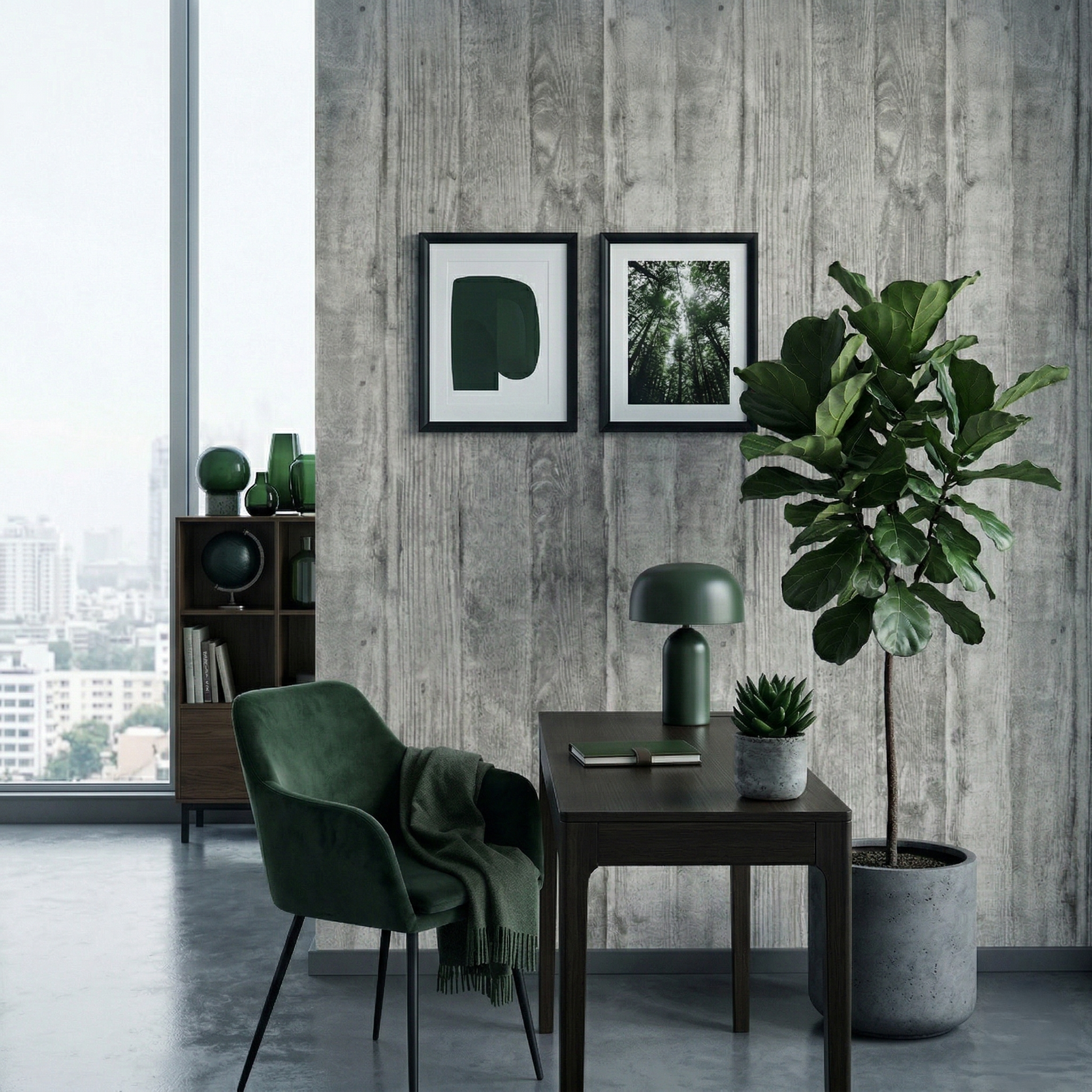 Wallpaper smokey drift wood
