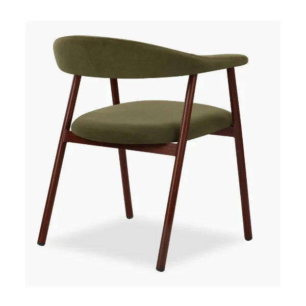 Suki Dining Chair Fabric - Olive