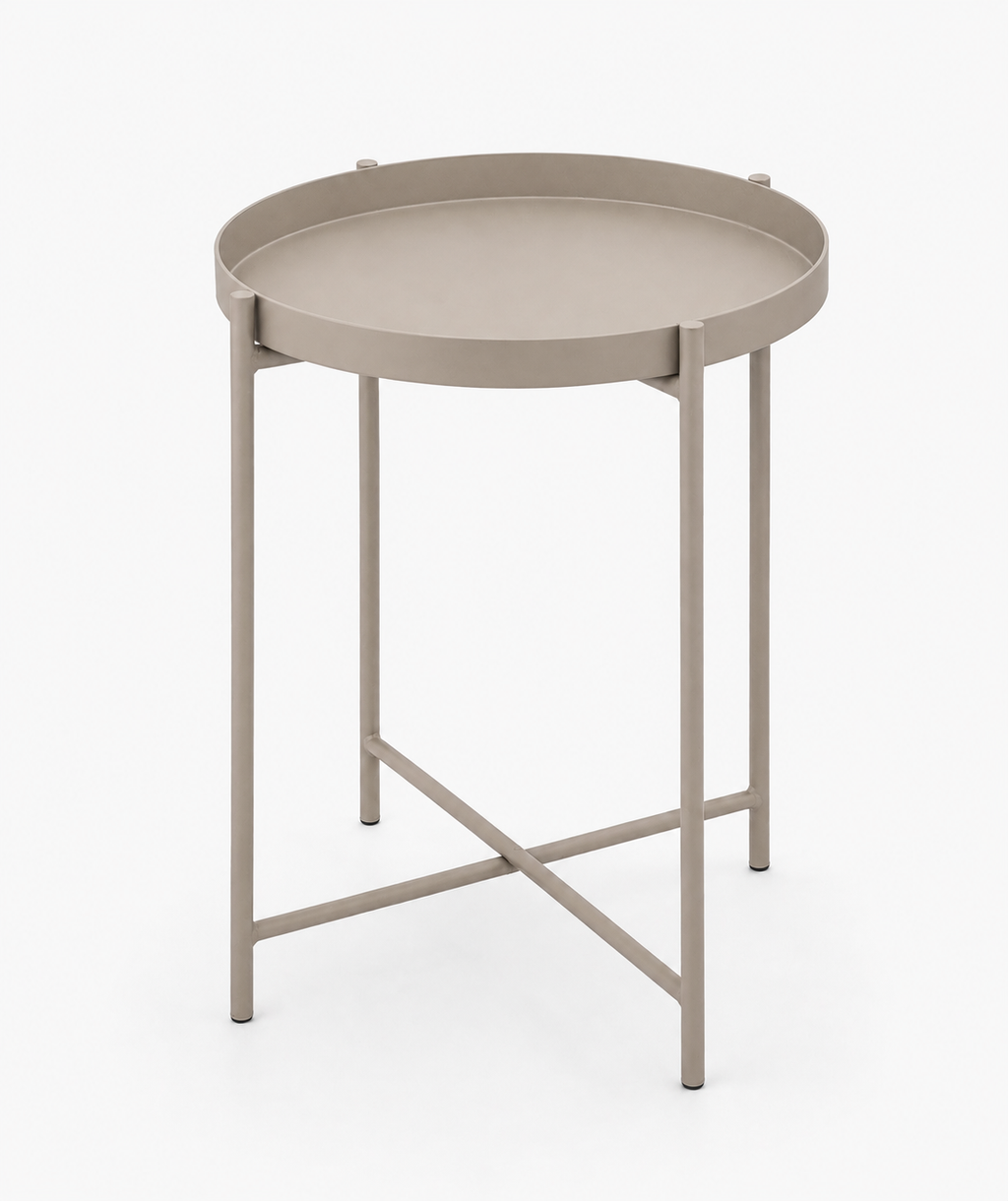 Noiré Side Table in Cement