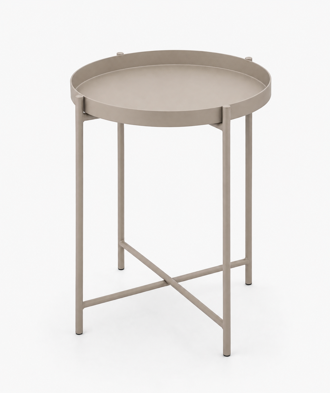Noiré Side Table in Cement