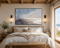Wall Art Salt & Silence in Coastal Taupe