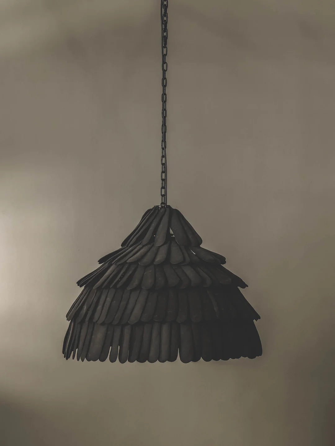 Ophelia Pendant in Coal