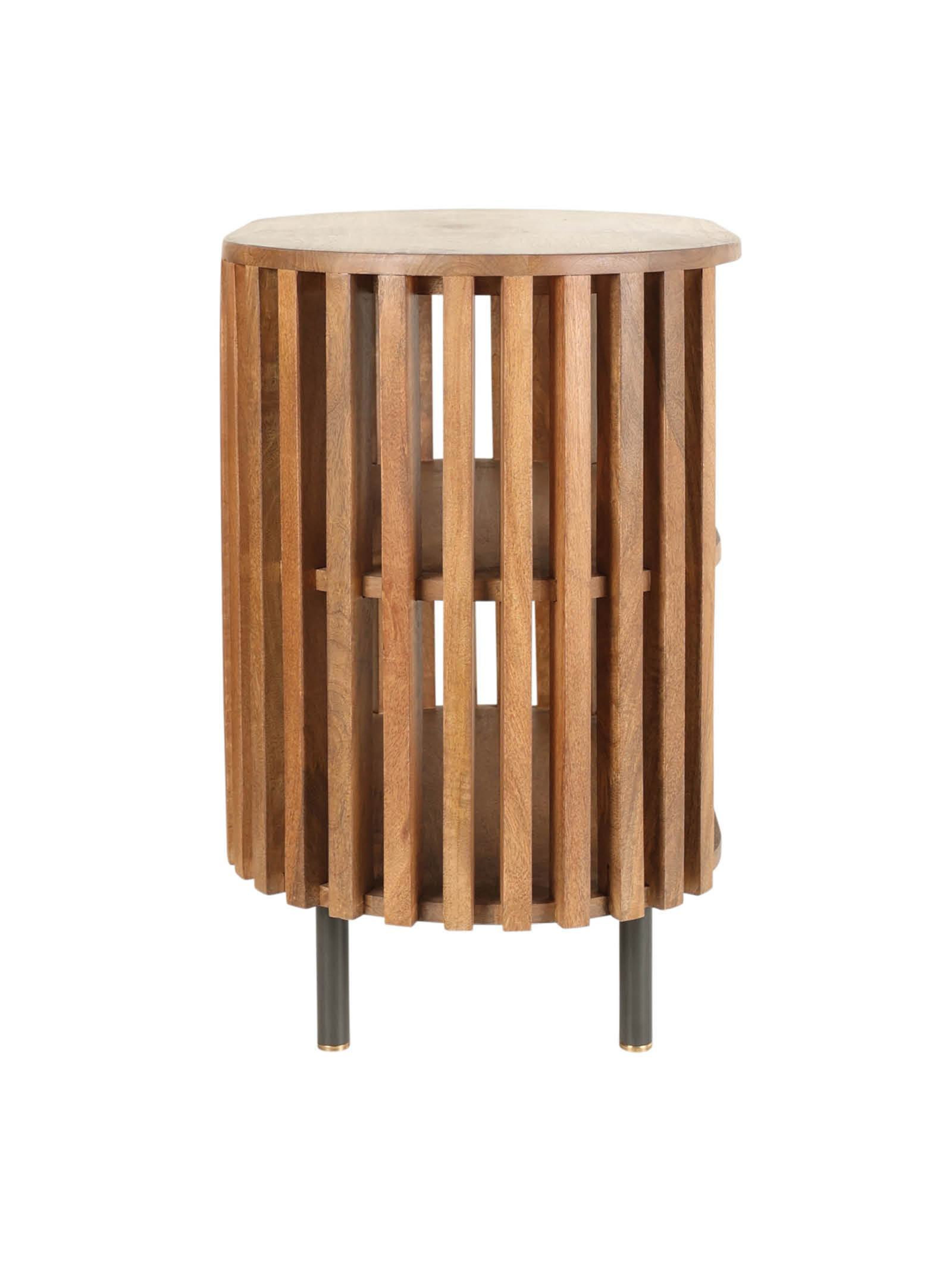 Swedish Nightstand - Nutmeg