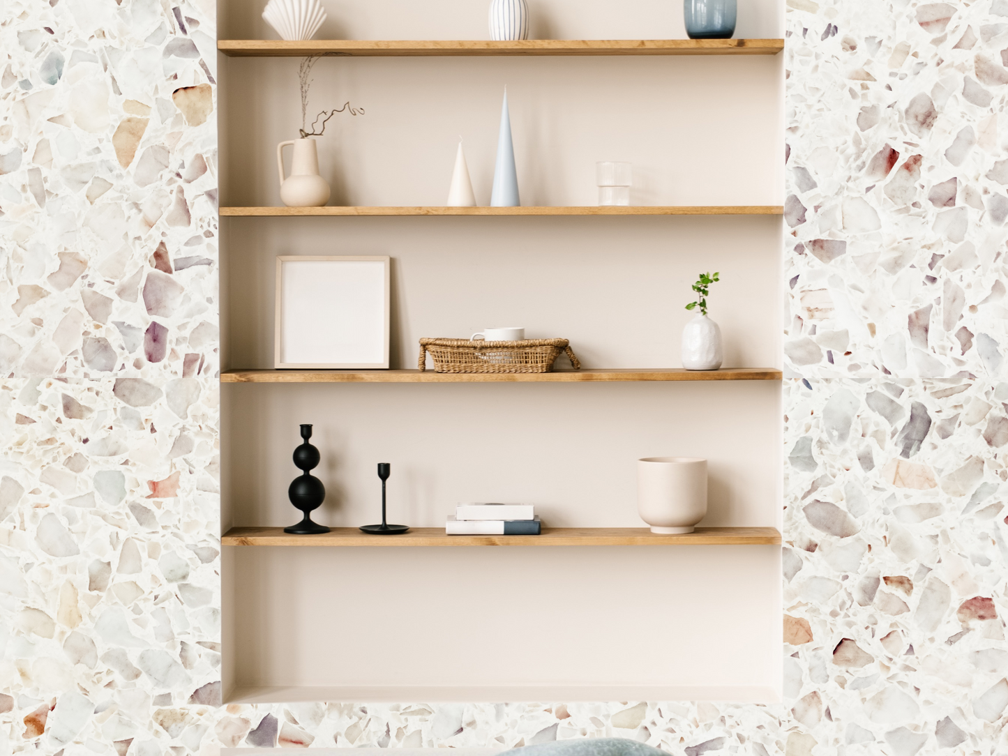 Wallpaper Terazzo Nautrals