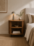 Swedish Nightstand in Nutmeg