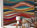 Panelled Wallpaper African Flow
