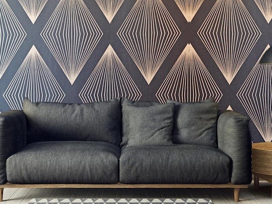 Panelled Wallpaper Eternal Diamond